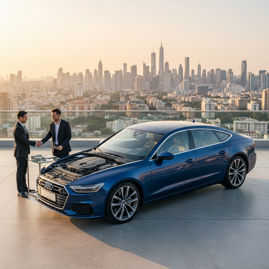 Realistische foto passend bij Auto verkopen voor beste prijs: maximale opbrengst voor uw wagen voor 